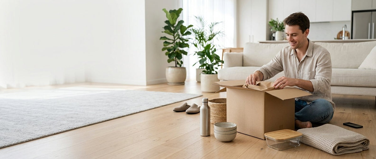 Unpacking useful home essentials
