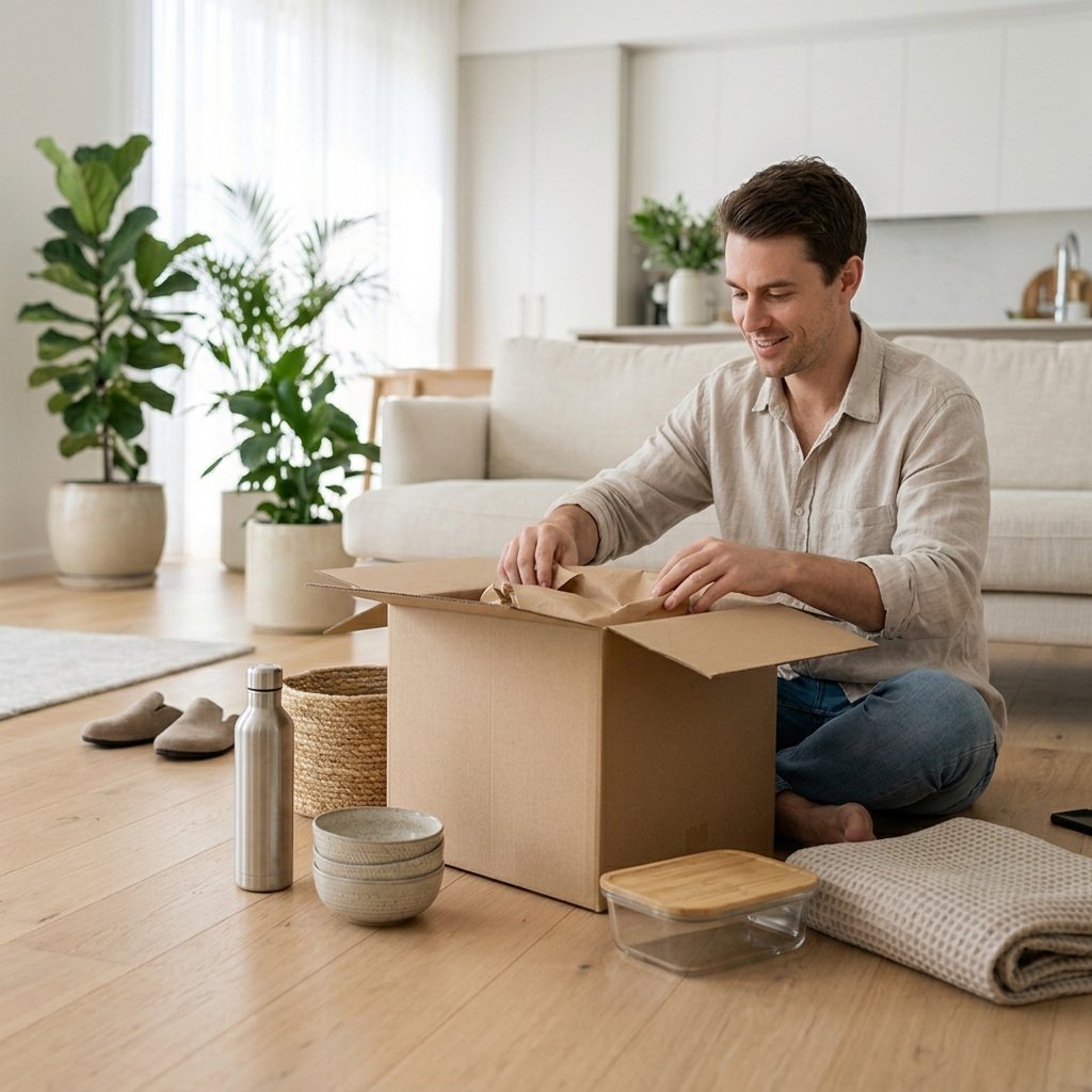 Unpacking useful home essentials