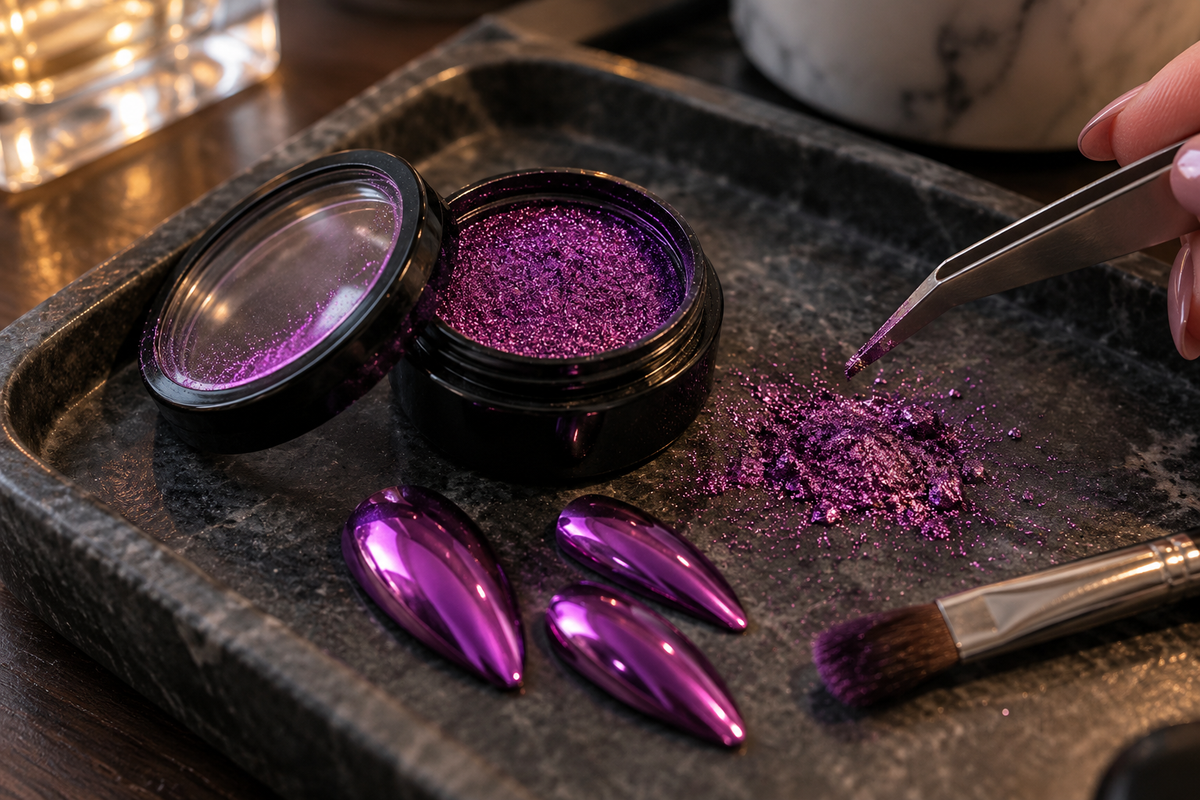 Tiny pot, fine powder