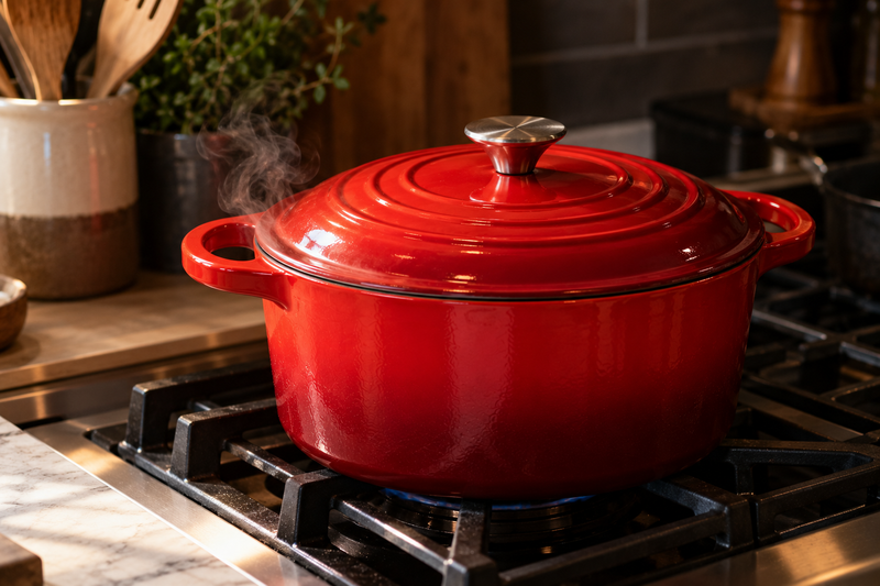 Self-basting lid