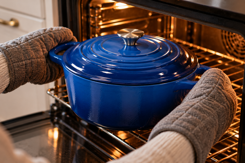 Stove to oven to table