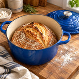 Homemade crusty bread