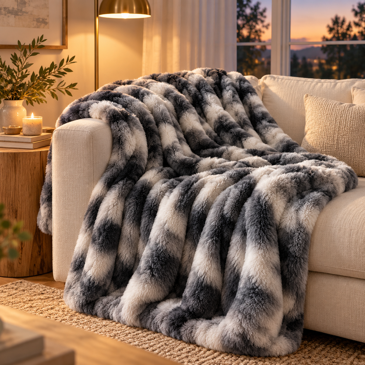 Silky and plush,