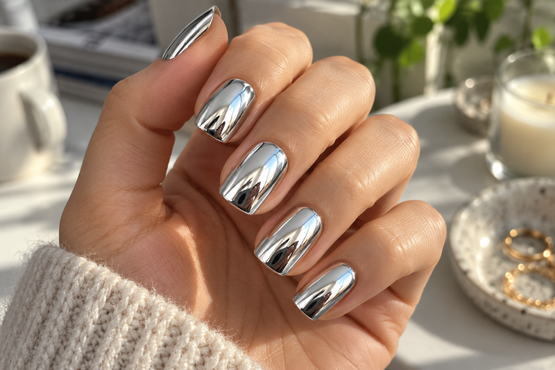 Mirror-metal shine