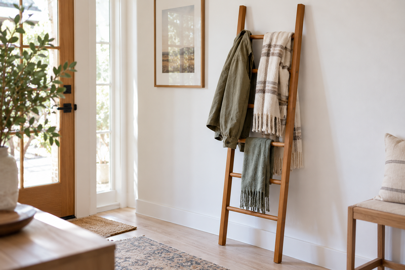 Living room to bath