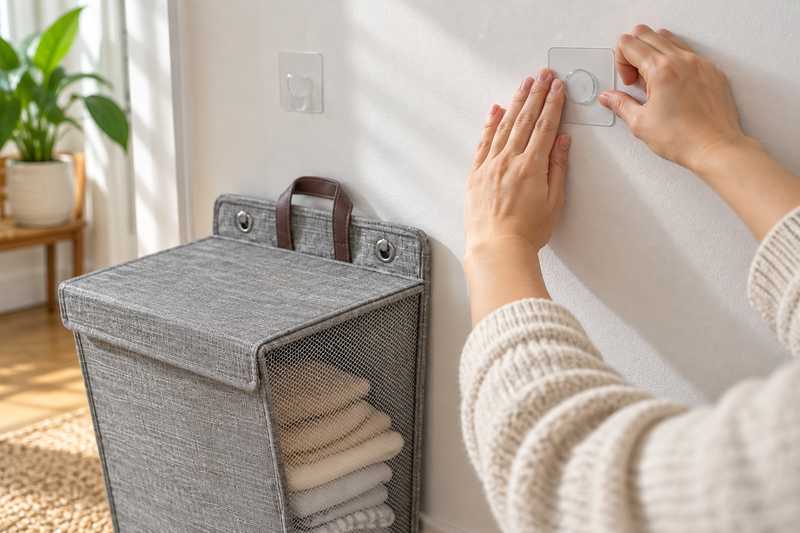 Punch-free hanging