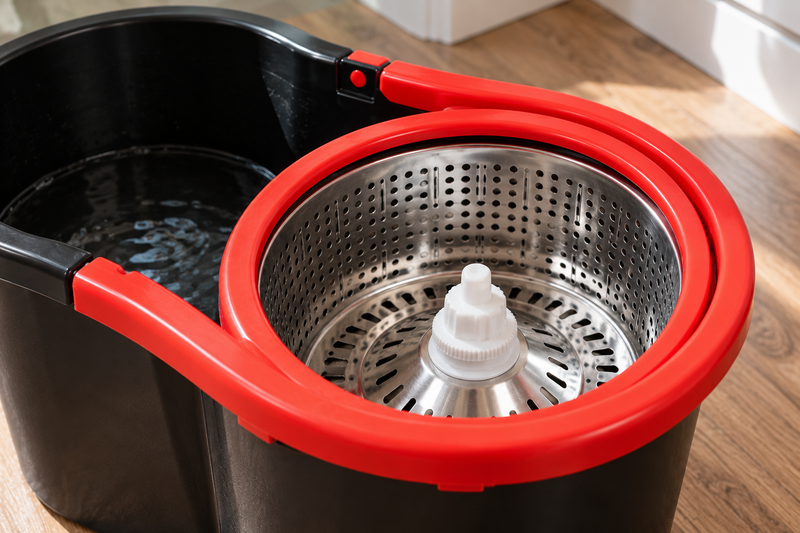 Stainless spin basket