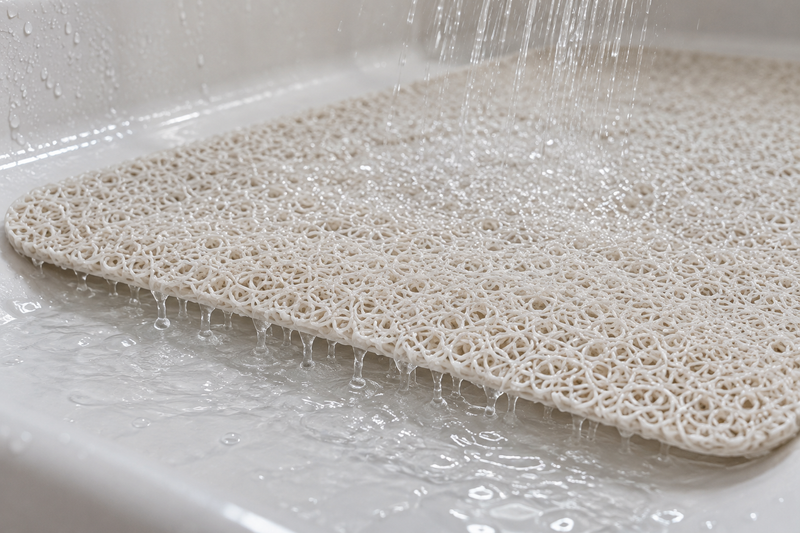 Open-weave drainage