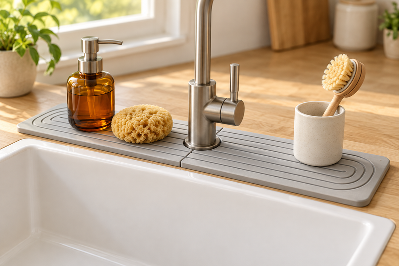 Holds your sink essentials